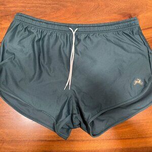 Tracksmith Van Cortlandt Running Shorts Mens X-Large Green Emerald Sold Out
